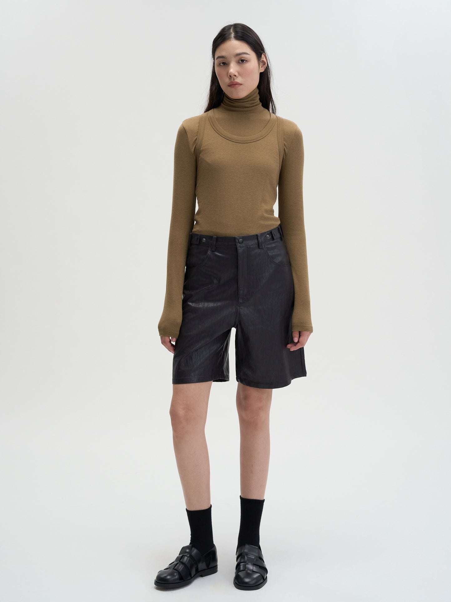 【MAGJAY 2025AW】Layered Turtleneck Set