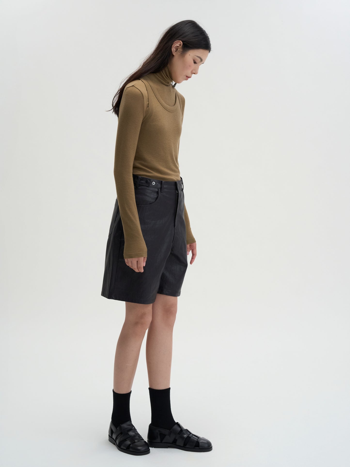 【MAGJAY 2025AW】Layered Turtleneck Set