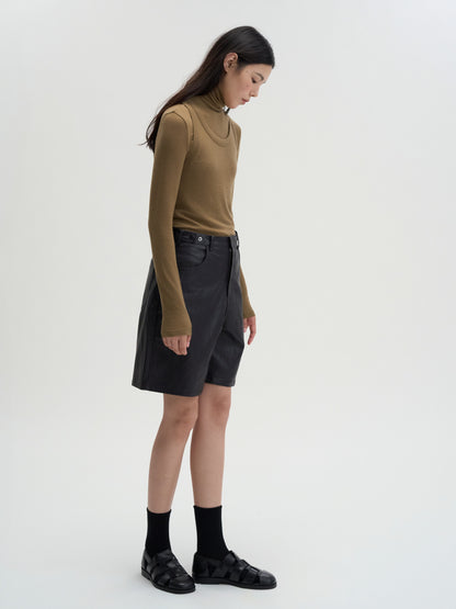 [MAGJAY 2025AW] Layered Turtleneck Set
