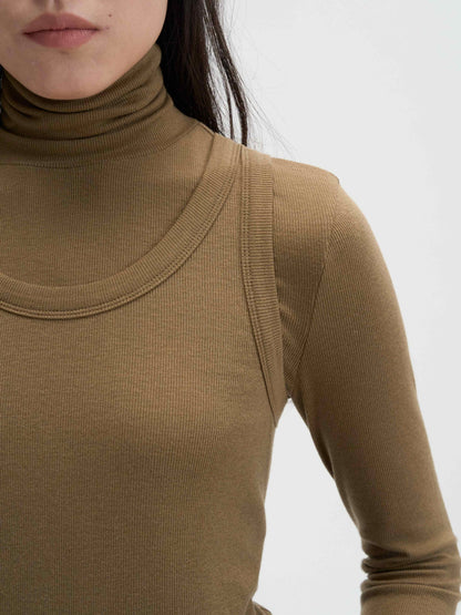 [MAGJAY 2025AW] Layered Turtleneck Set