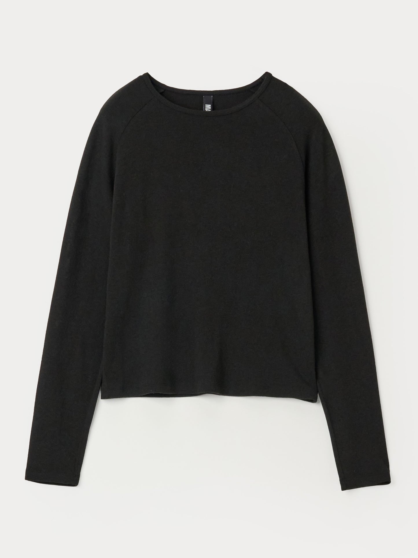 【MAGJAY 2025AW】Soft Binding Raglan T-Shirt - Black