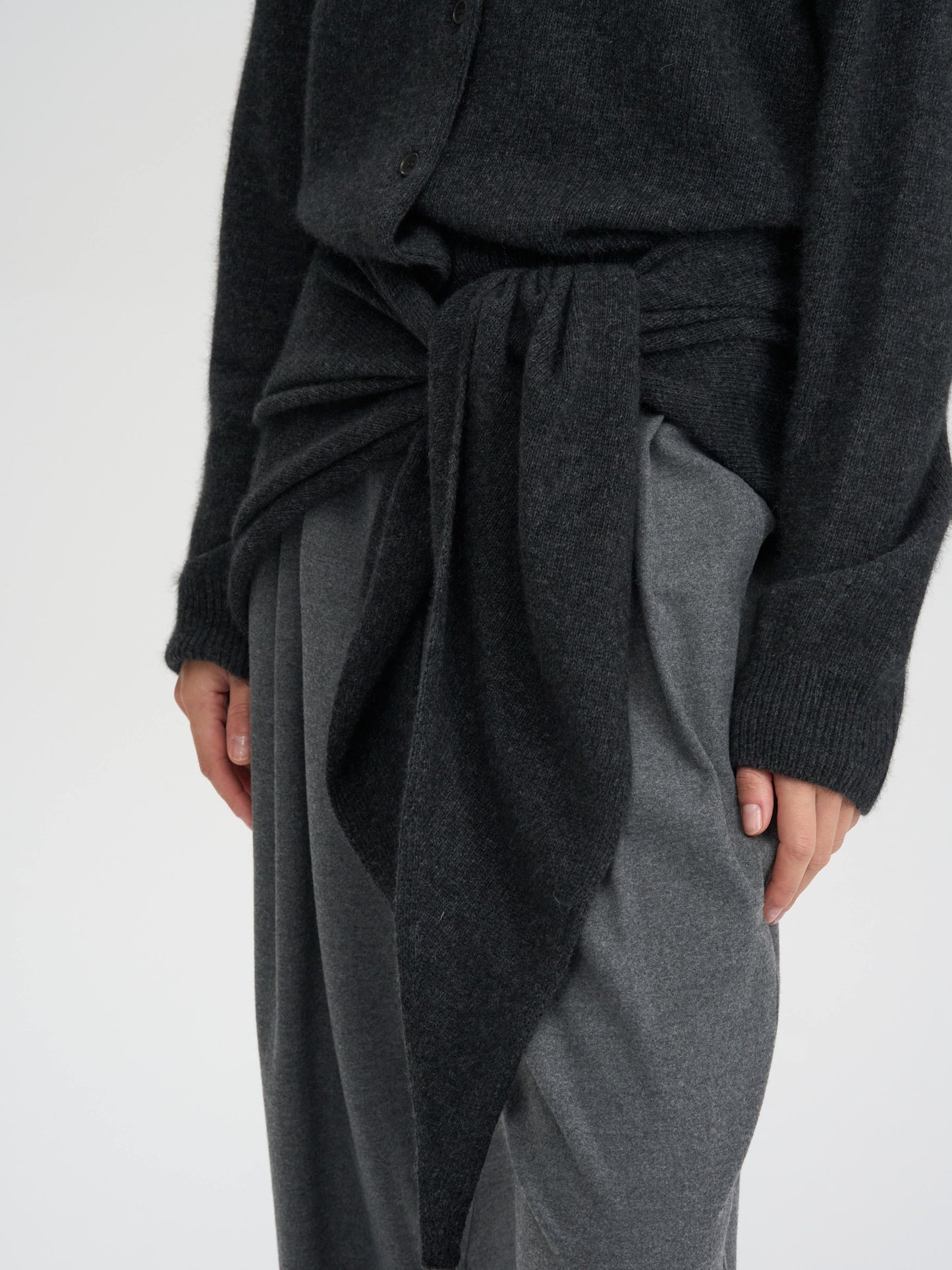 【MAGJAY 2025AW】Raccoon wool knit muffler