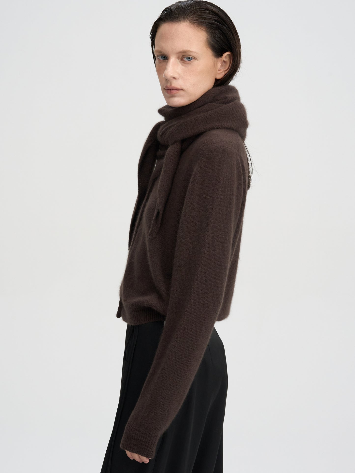 【MAGJAY 2025AW】Raccoon wool knit muffler