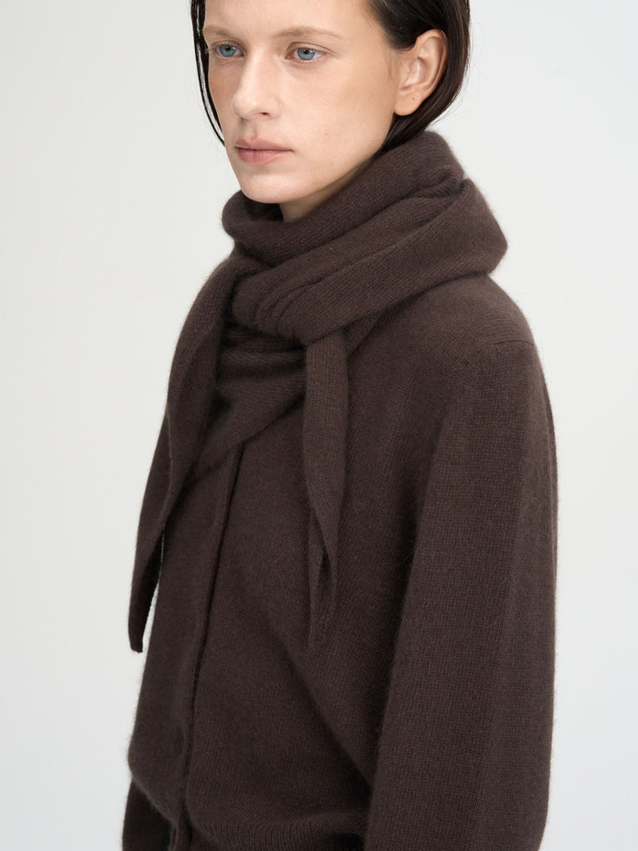 【MAGJAY 2025AW】Raccoon wool knit muffler