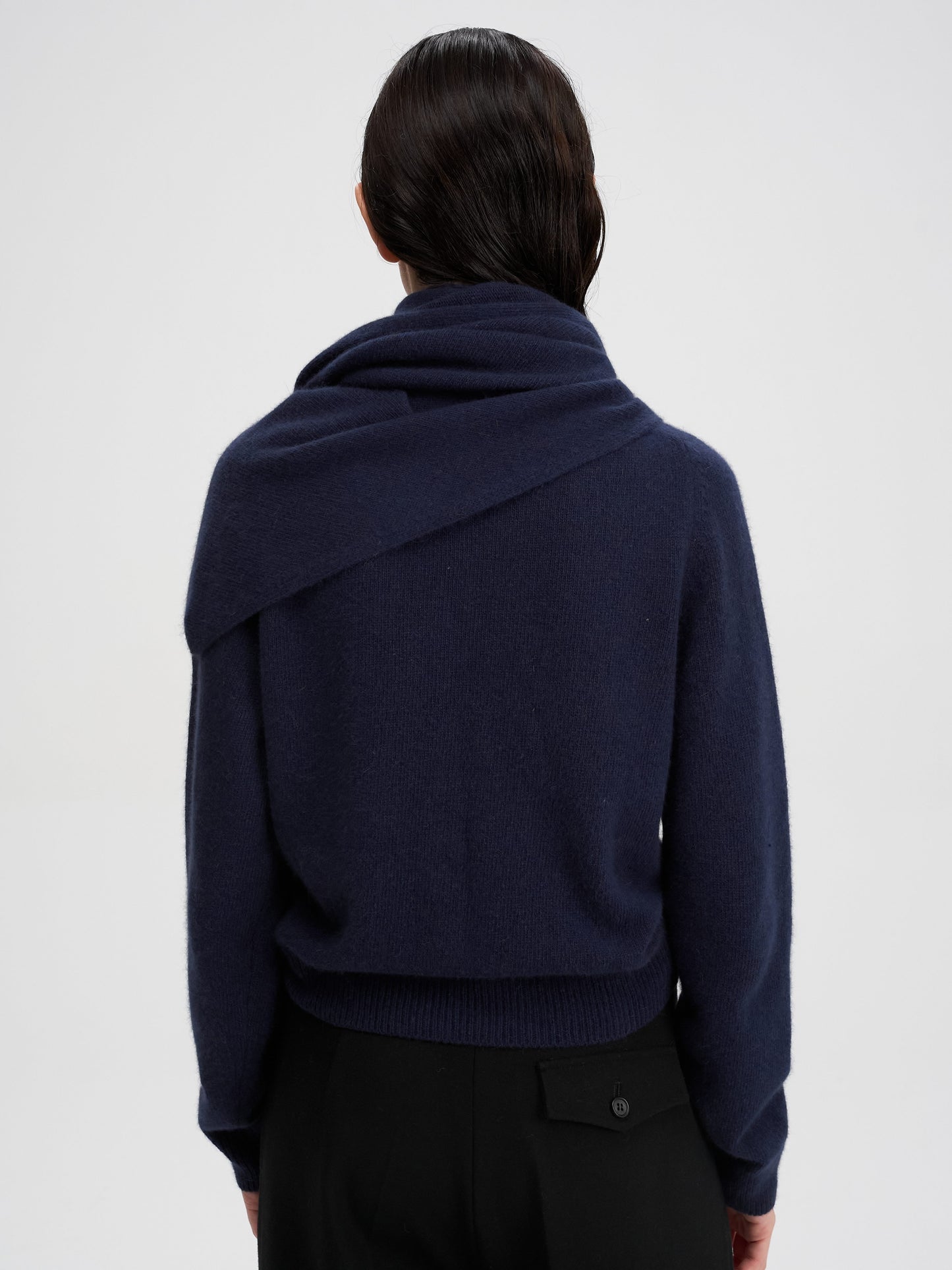 【MAGJAY 2025AW】Raccoon wool knit muffler