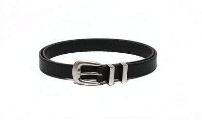 Medium Western Belt - BLACK