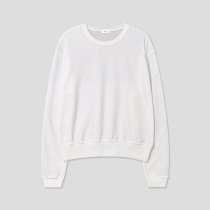 Mesh Thin Crop Summer Knit