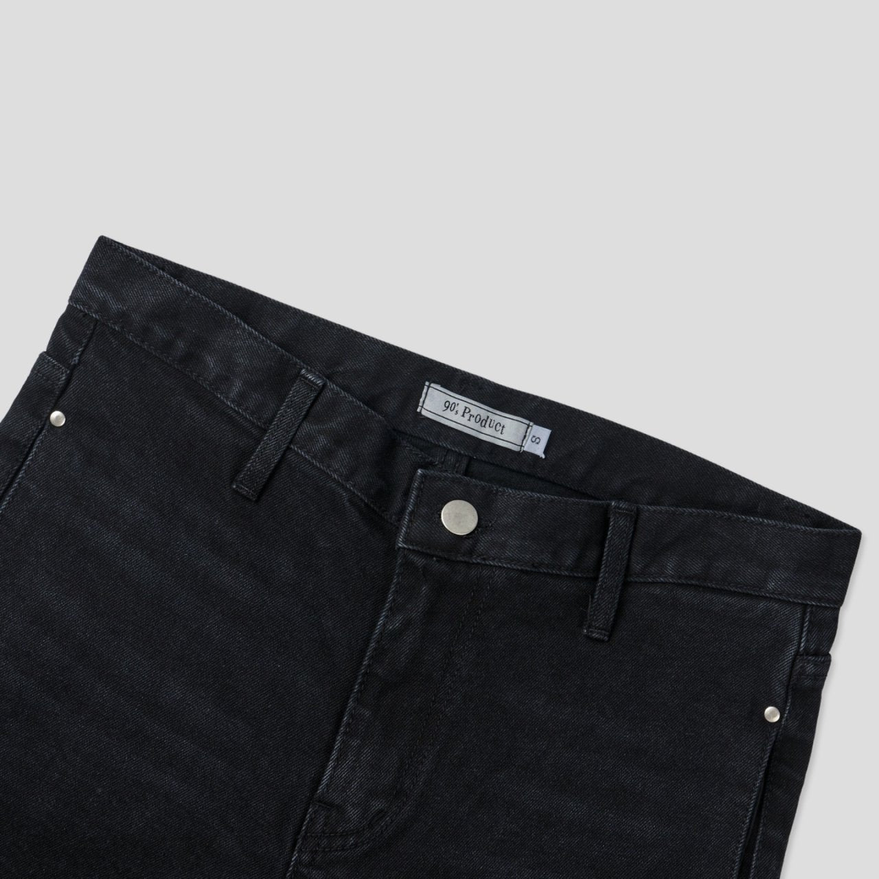 Bootcut Black Jeans 001
