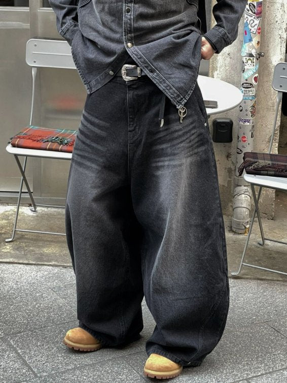Works Balloon Denim Pants