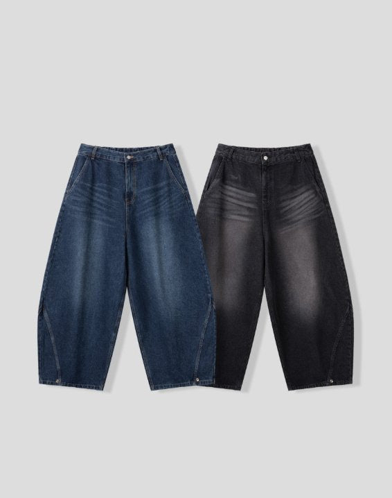 Works Balloon Denim Pants