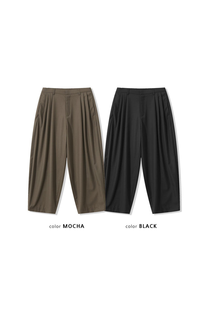 Three-Tuck Slacks