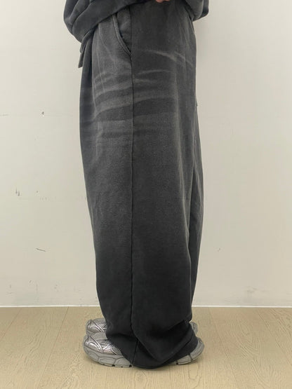 Brush-Washed Sweat Set-Up – Charcoal