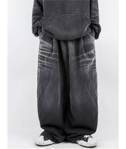 Brush-Washed Sweat Set-Up – Charcoal