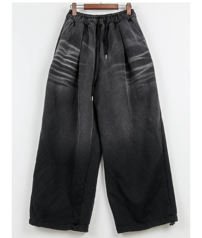 Brush-Washed Sweat Set-Up – Charcoal