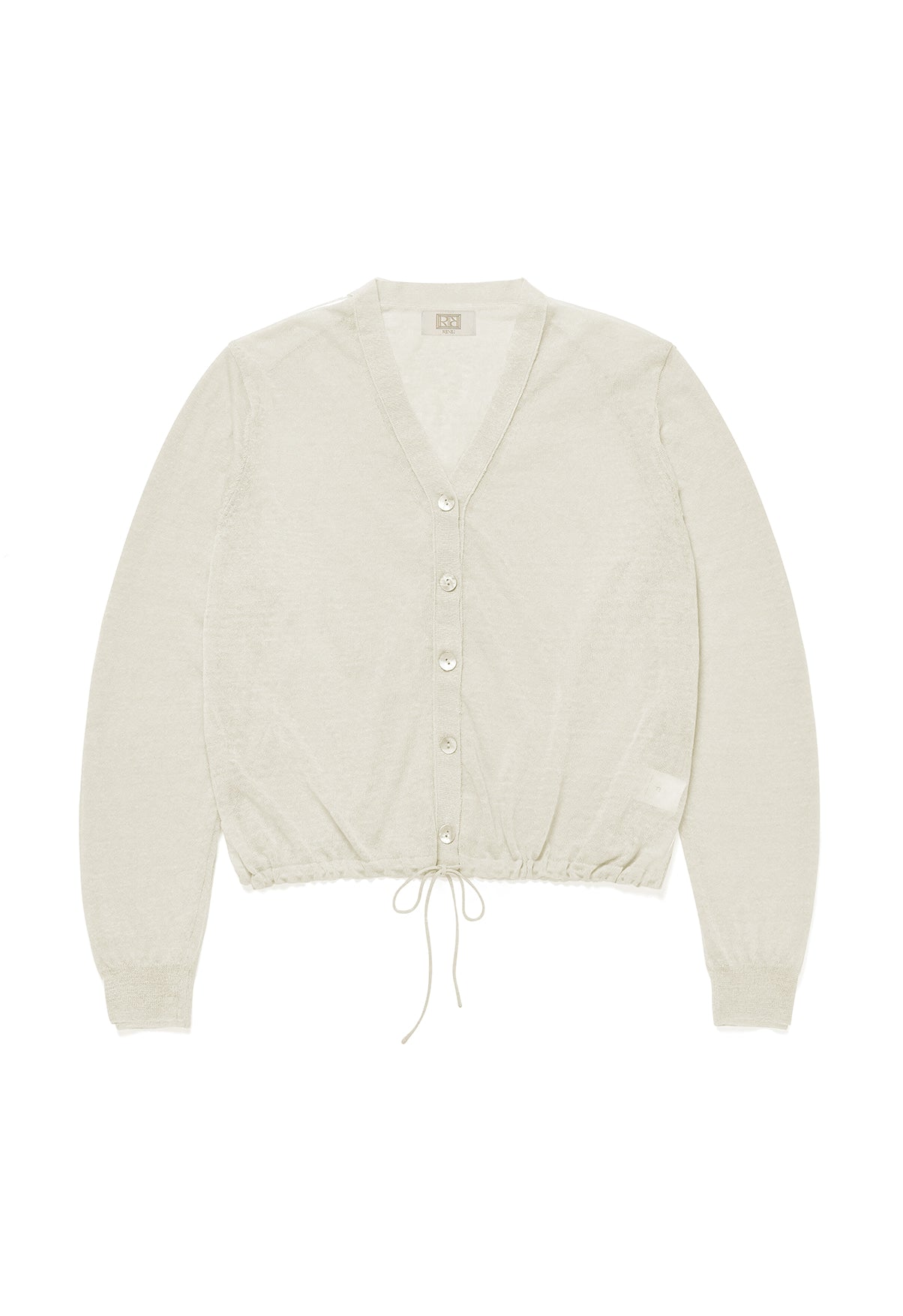 [RENEJ 2025AW] Linen New String Cardigan