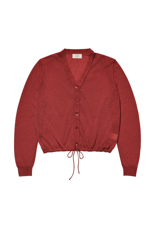 [RENEJ 2025AW] Linen New String Cardigan