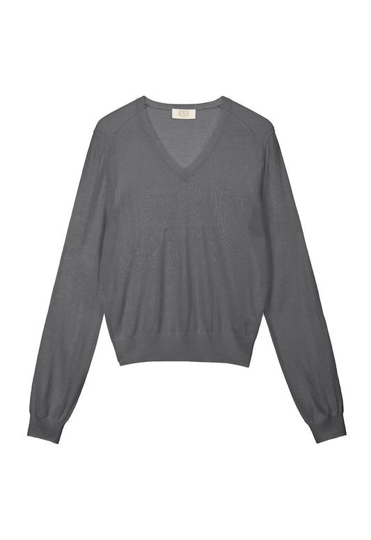 [RENEJ 2025AW] Simple V-neck Knit