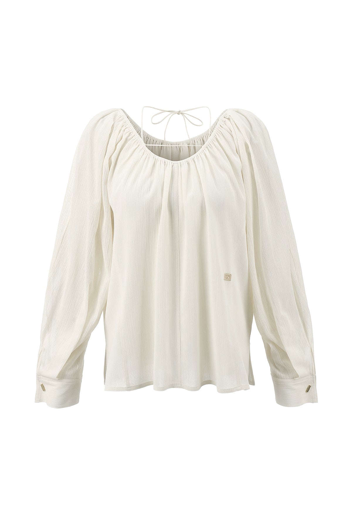 [RENEJ 2025AW] Frilly Off-shoulder Blouse