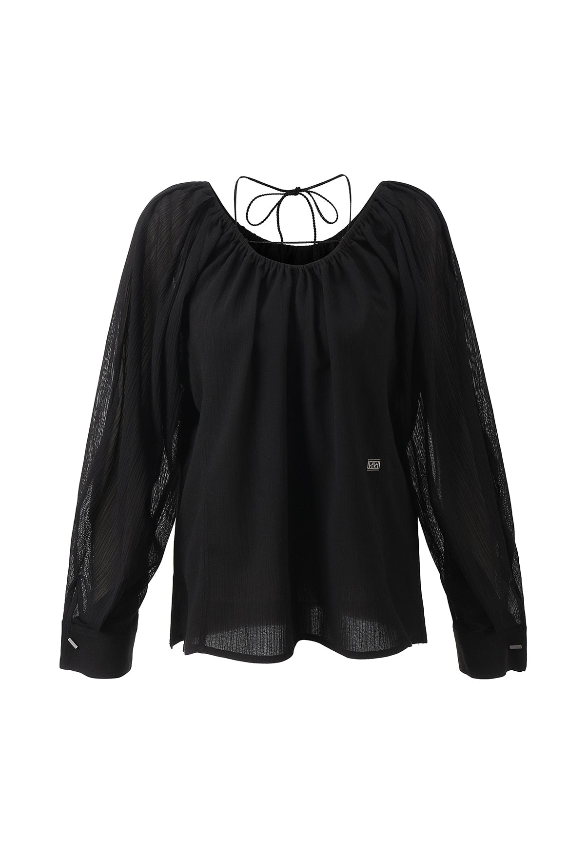 [RENEJ 2025AW] Frilly Off-shoulder Blouse