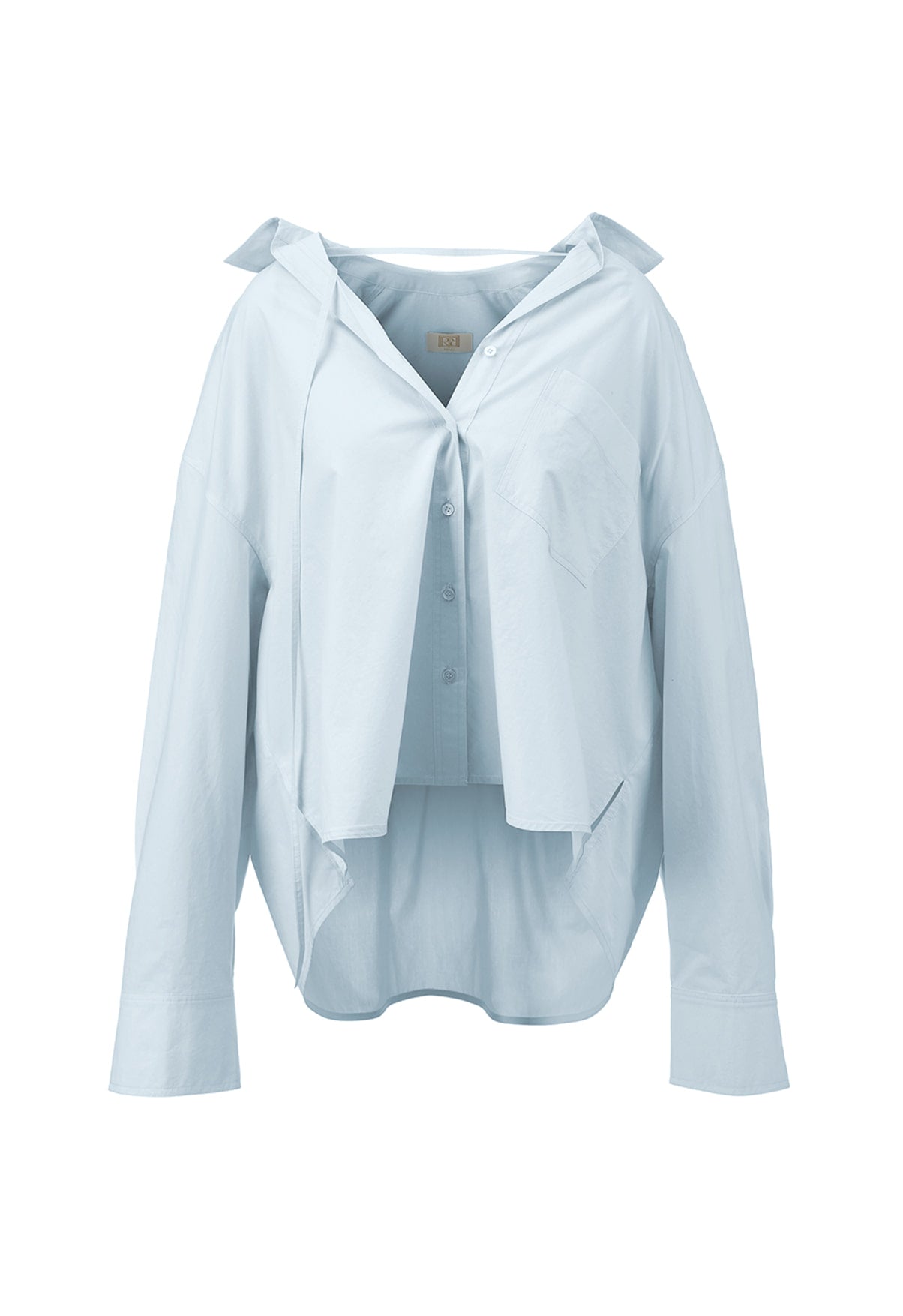 [RENEJ 2025AW] Cotton Tie Shirt