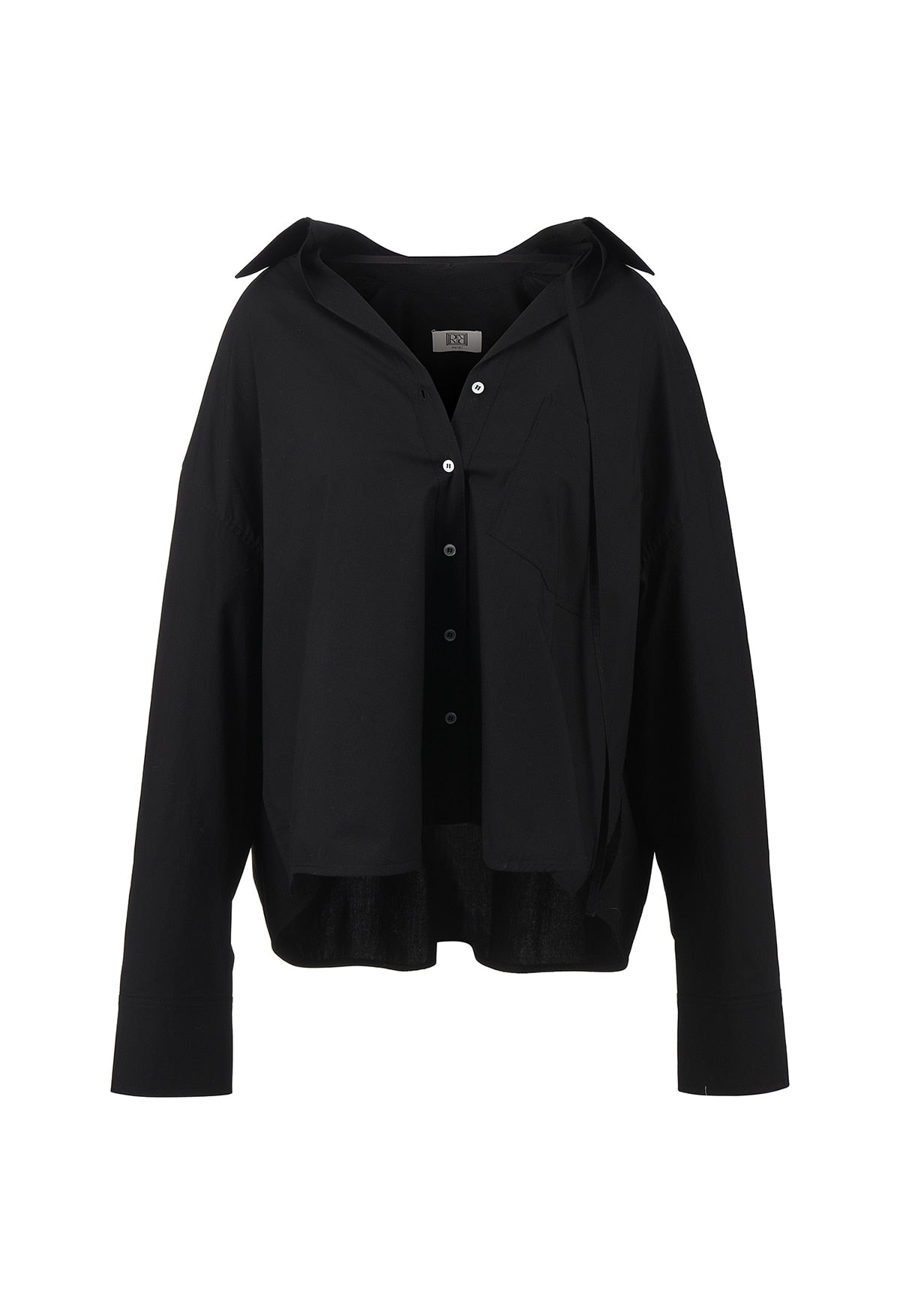 [RENEJ 2025AW] Cotton Tie Shirt