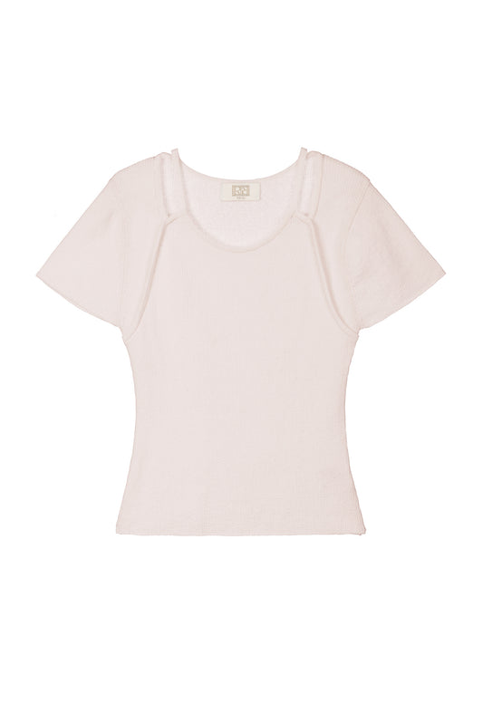 【RENEJ 2025AW】Cotton Double T-shirts