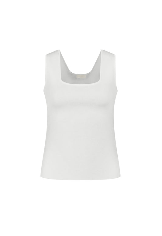 [RENEJ 2025AW] Square Light Sleeveless