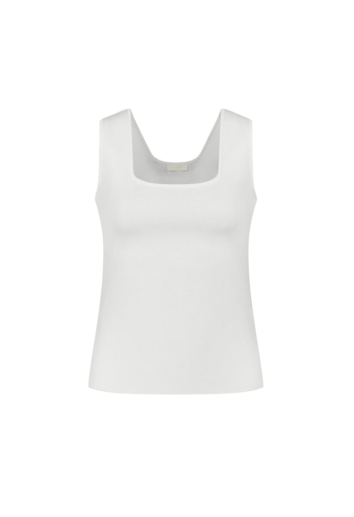 [RENEJ 2025AW] Square Light Sleeveless