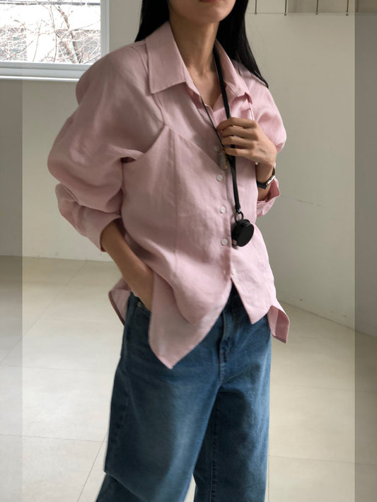 【REPELLER 2025SS】Linen Bustier