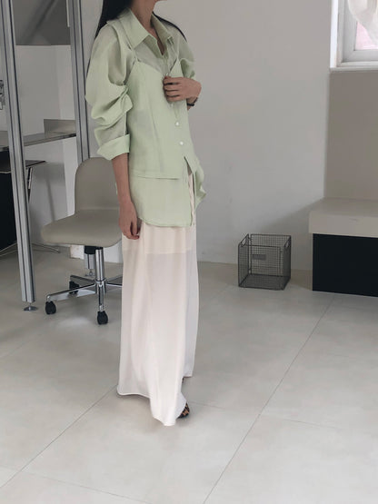 【REPELLER 2025SS】Linen Bustier