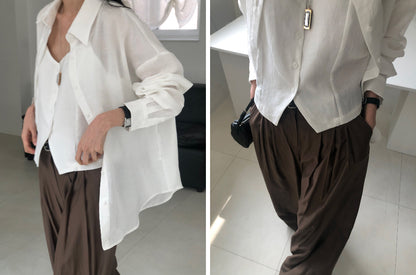 【REPELLER 2025SS】Linen Bustier
