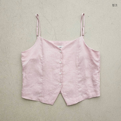 【REPELLER 2025SS】Linen Bustier