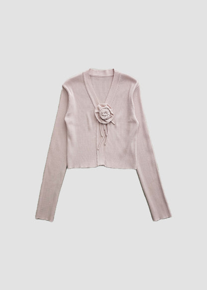 [REPELLER 2025SS] Rose Cardigan