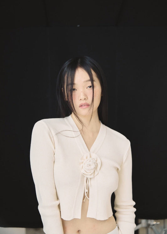 【REPELLER 2025SS】Rose Cardigan