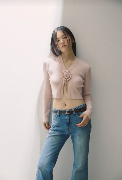 [REPELLER 2025SS] Rose Cardigan