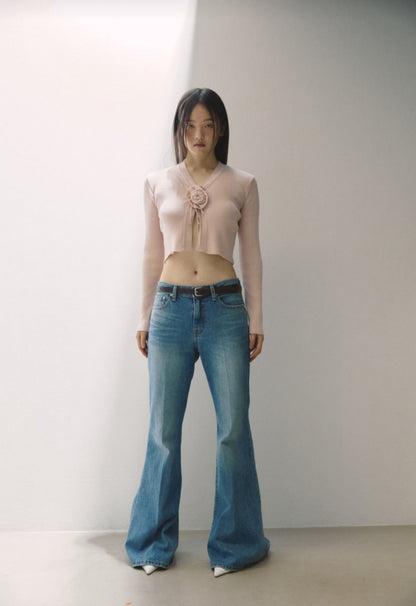 [REPELLER 2025SS] Rose Cardigan