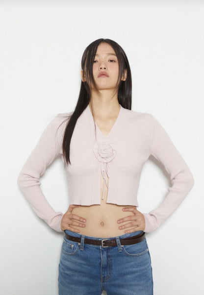 [REPELLER 2025SS] Rose Cardigan
