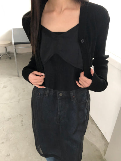 [REPELLER 2025SS] Rose Cardigan