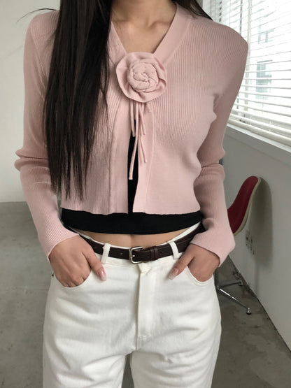 [REPELLER 2025SS] Rose Cardigan