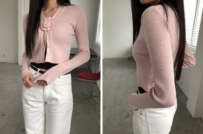 [REPELLER 2025SS] Rose Cardigan