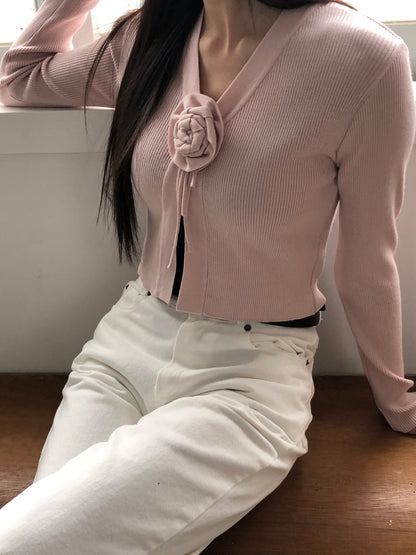 [REPELLER 2025SS] Rose Cardigan