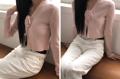 [REPELLER 2025SS] Rose Cardigan