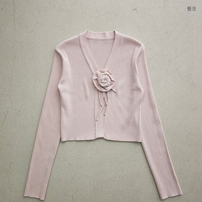 [REPELLER 2025SS] Rose Cardigan