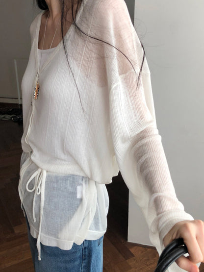 [REPELLER 2025SS] Wave Cardigan