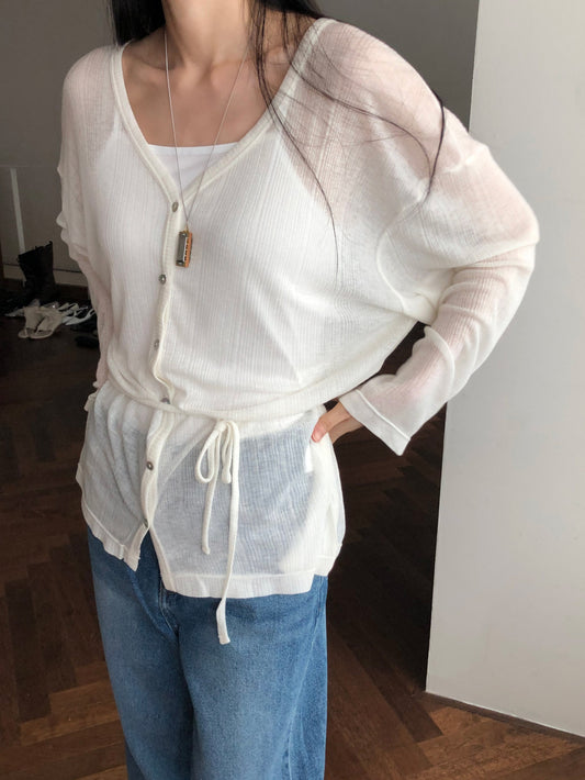 【REPELLER 2025SS】Wave Cardigan