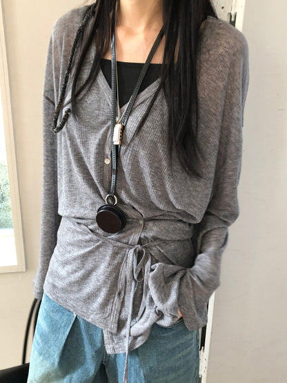[REPELLER 2025SS] Wave Cardigan