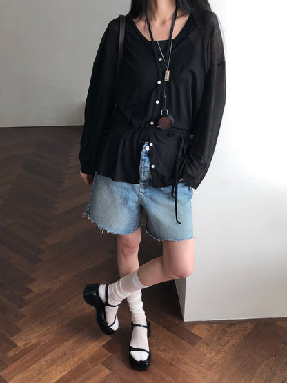 [REPELLER 2025SS] Wave Cardigan
