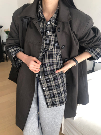 【REPELLER 2025SS】Washermac Coat