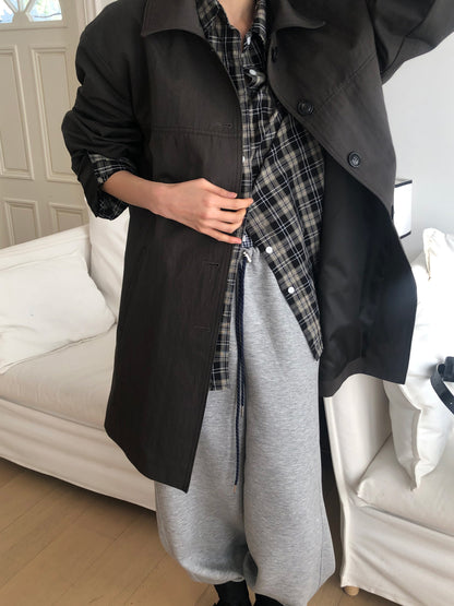 【REPELLER 2025SS】Washermac Coat