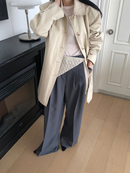 【REPELLER 2025SS】Washermac Coat